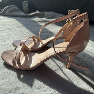 Abound Nude Strapy Heels
